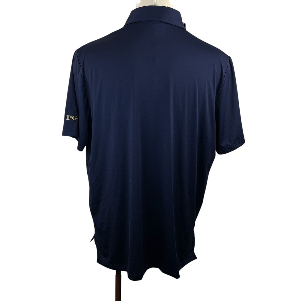 RLX Ralph Lauren Men's Navy PGA Golf Polo Shirt Wicking UV Protection UPF 50+ XL - Picture 6 of 10